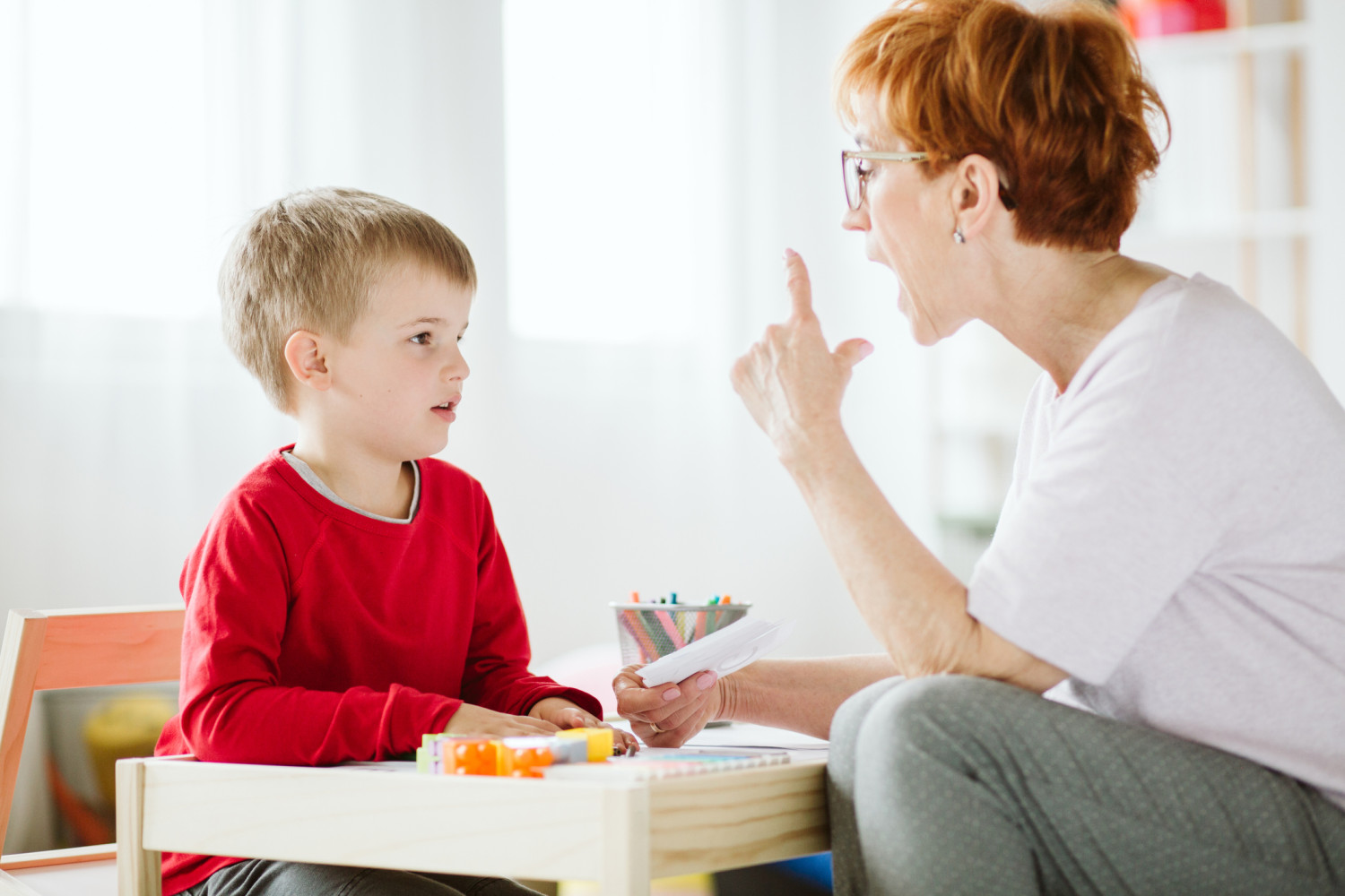 a child with autism getting NDIS supported therapy - Focus Care